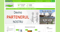 Desktop Screenshot of magazinagricol.ro